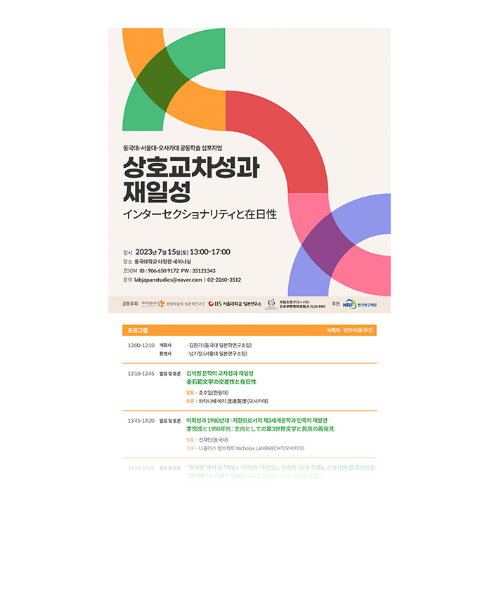 Intersectionality and Being Zainichi